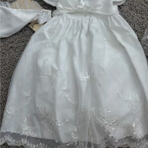 BABY GIRLS CHRISTENING GOWN